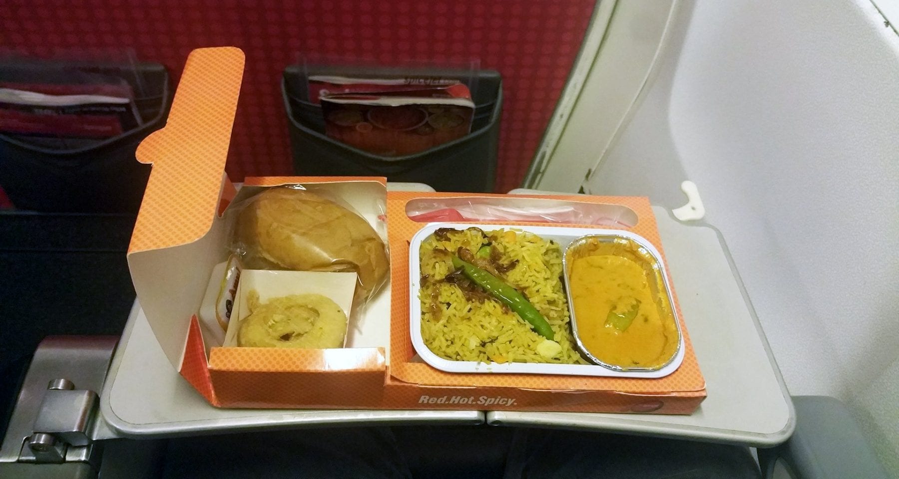 Spicejet economy class pre order meal