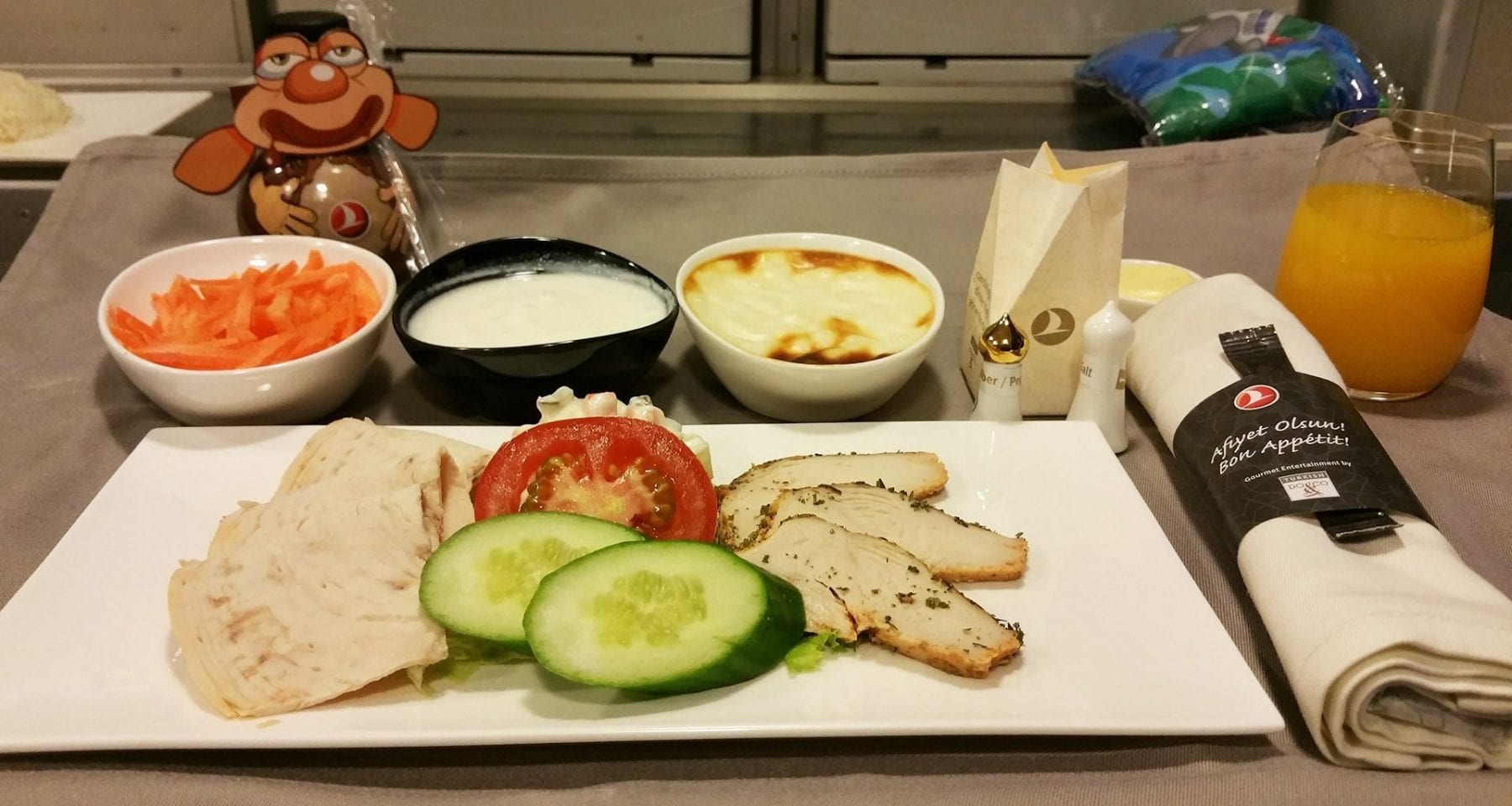 Turkish airlines kids meal breakfast business class