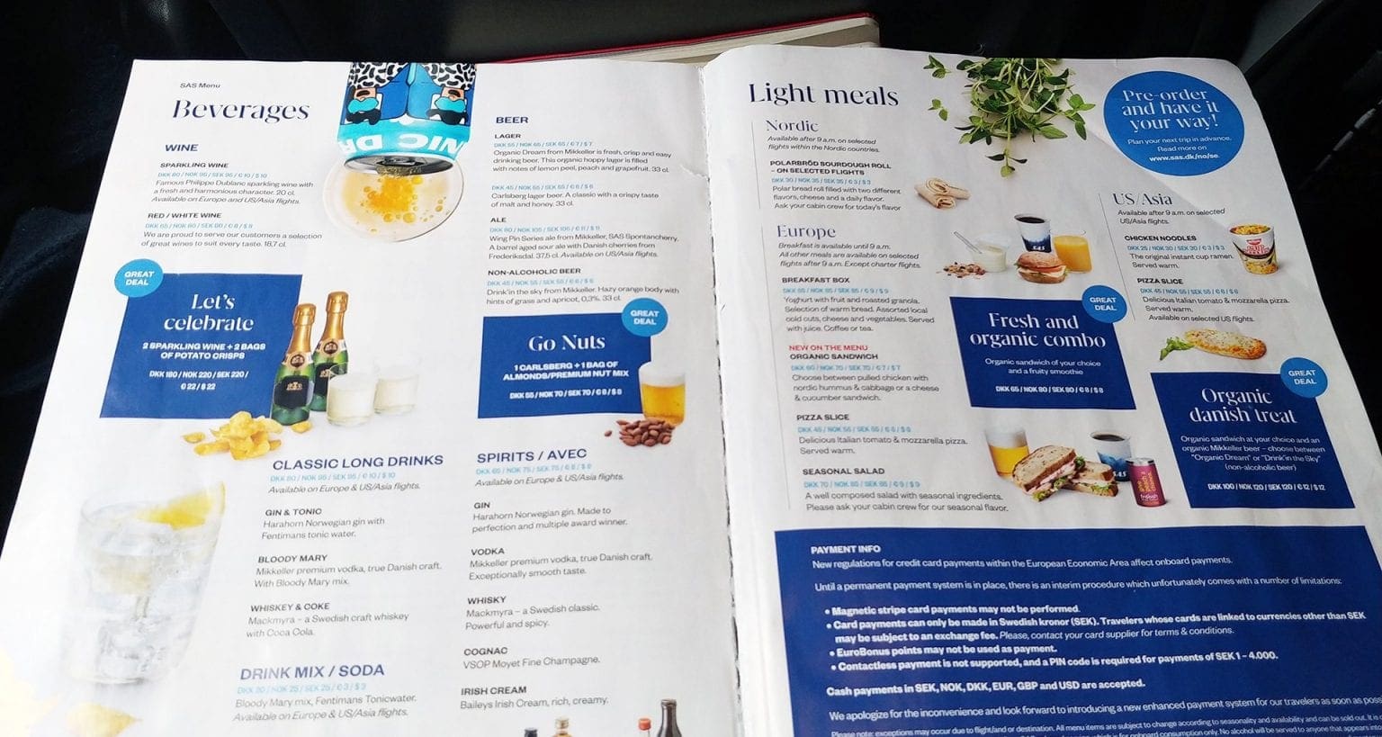 Inflight Menu Sas.inflightmenu | Inflight Feed