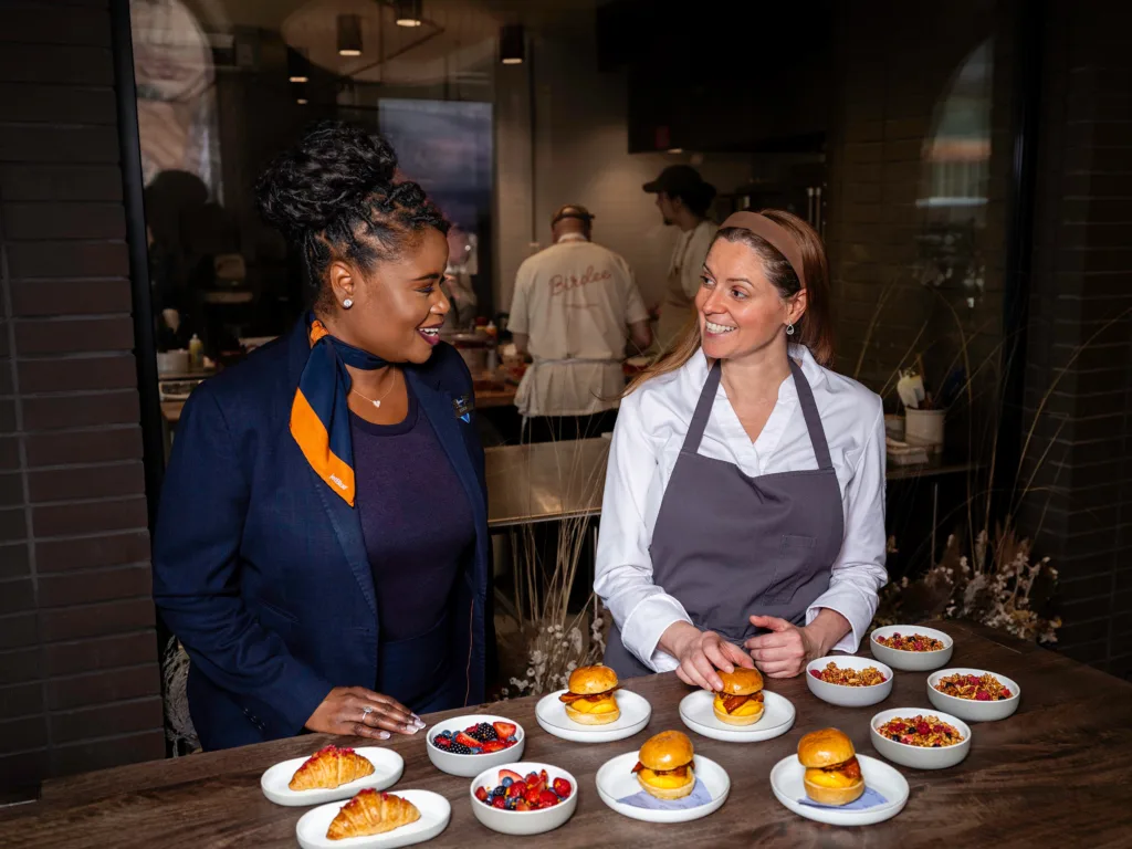JetBlue Introduces New Mint Menus from Crown Shy and Birdee. 2 JetBlue Birdee 1